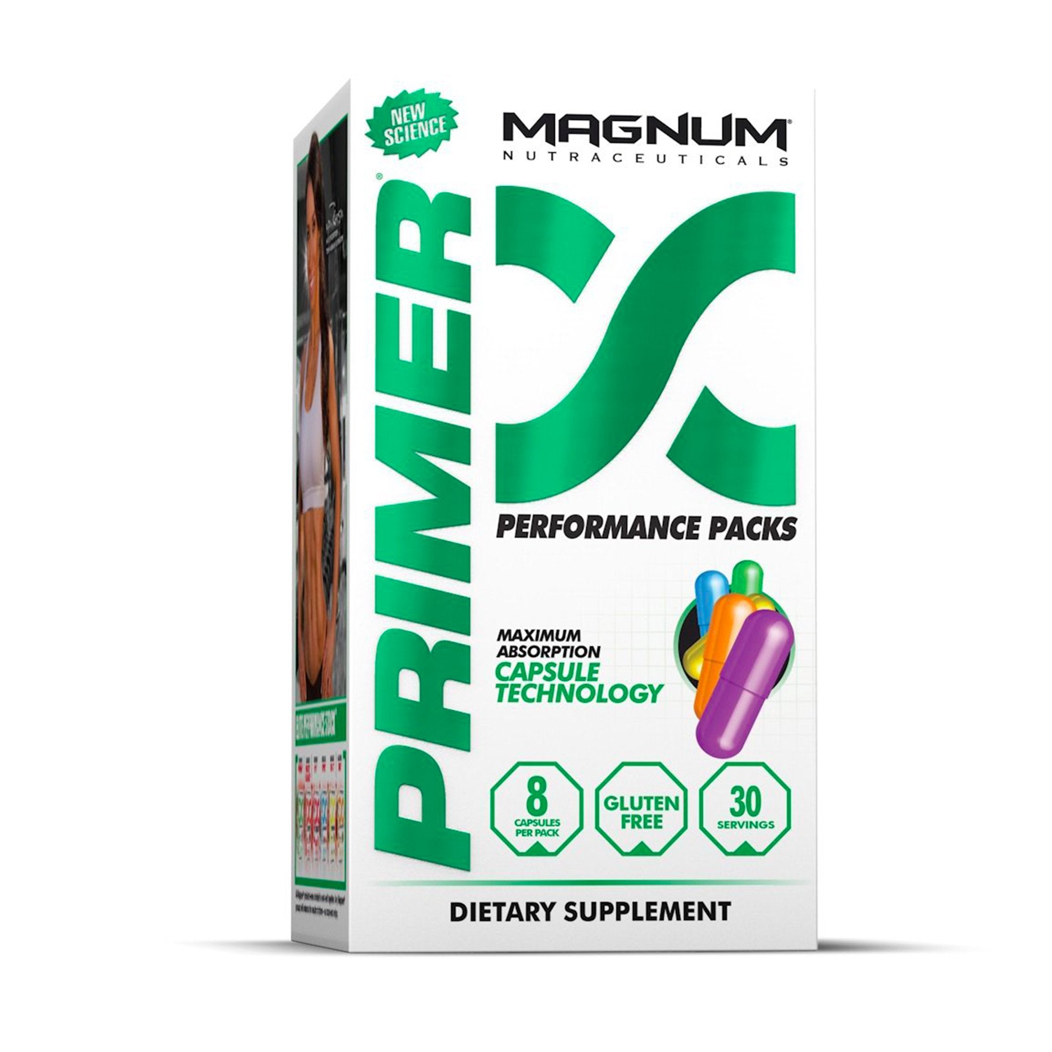 Magnum Primer Is An All-In-One Multi Vitamins Stack Has Different Capsules That Can Benefits For Recovery , Nutrients Absorption , Brain Health , Hydration And Digestion 