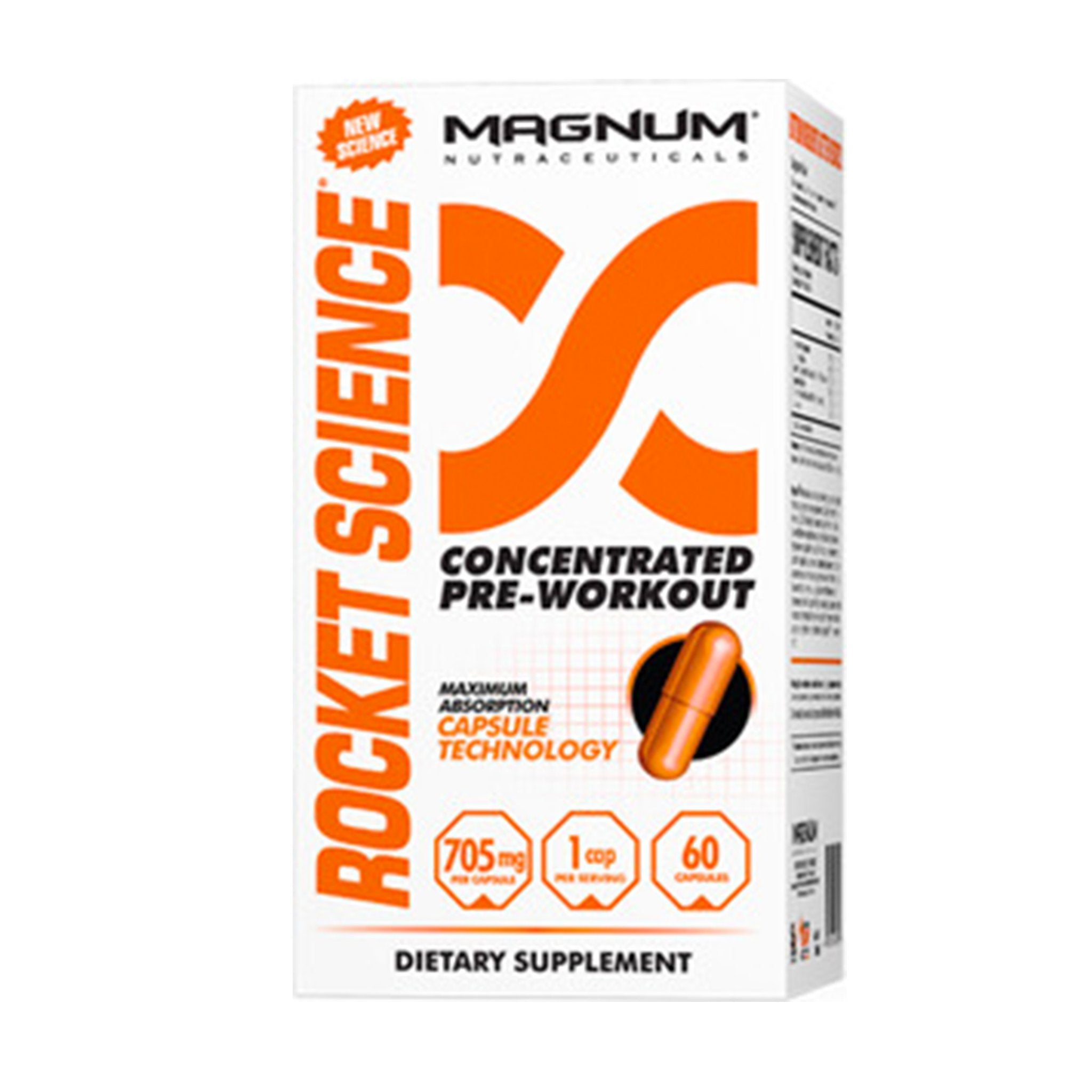 Magnum Rocket Science Boosts Your Energy , Endurance , Mental Focus And Performance