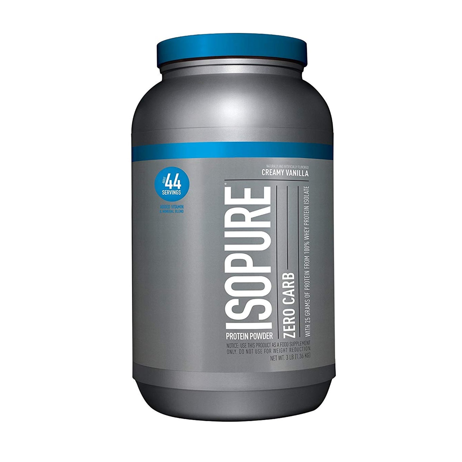 Nature's Best Isopure Protein Has No Carbs , Sugar Or Fat That Helps You Increase Your Daily Protein Intake 