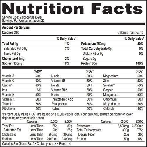 Nature's Best Isopure Protein Has No Carbs , Sugar Or Fat That Helps You Increase Your Daily Protein Intake , Has A Vitamin And Mineral Blend