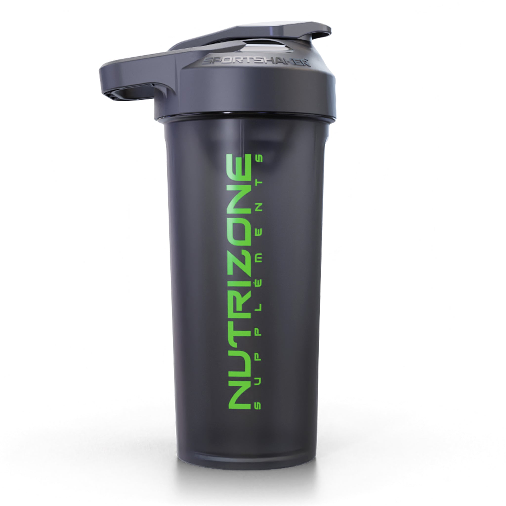 Nutrizone Deluxe shaker bottle. Leak proof. Made in the USA