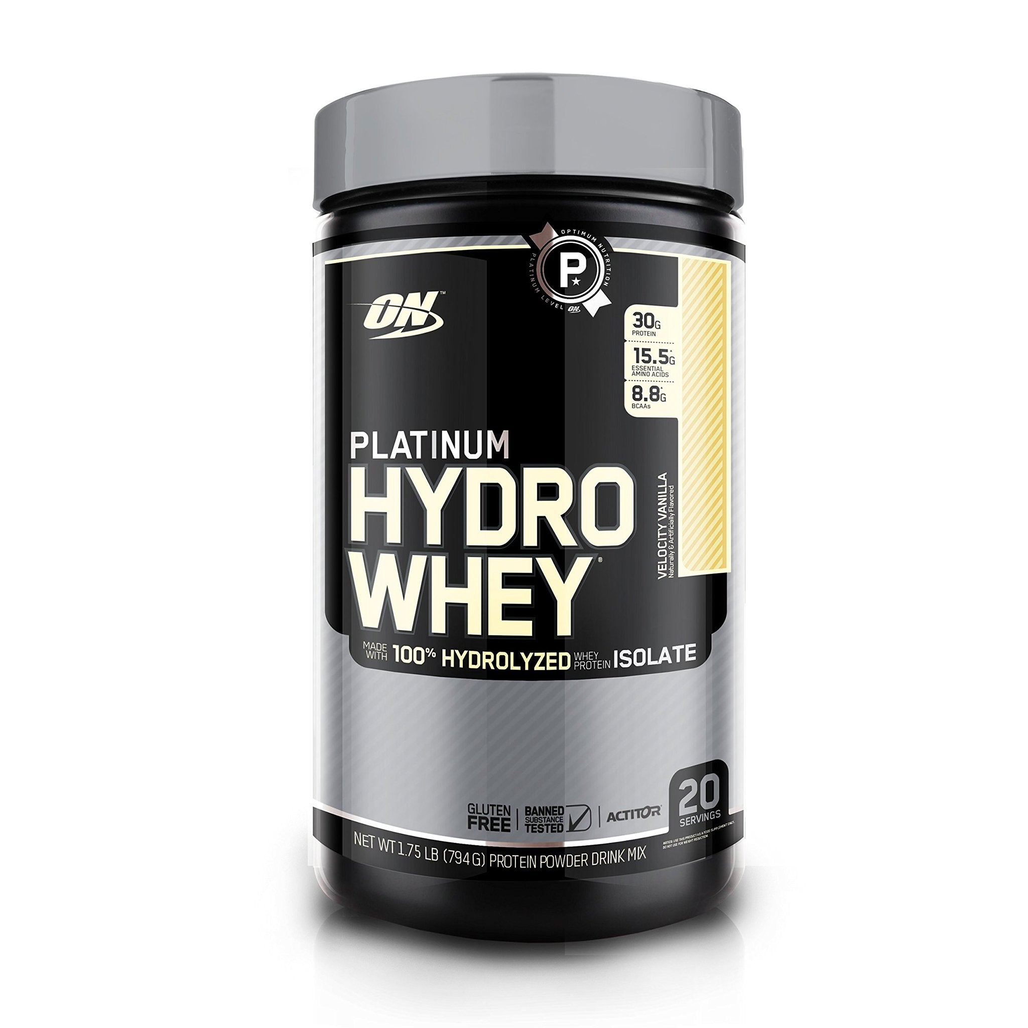 Optimum Nutrition PLATINUM HYDROWHEY Is A Fast Digestion Protein That Promotes Muscle Gain And Recovery