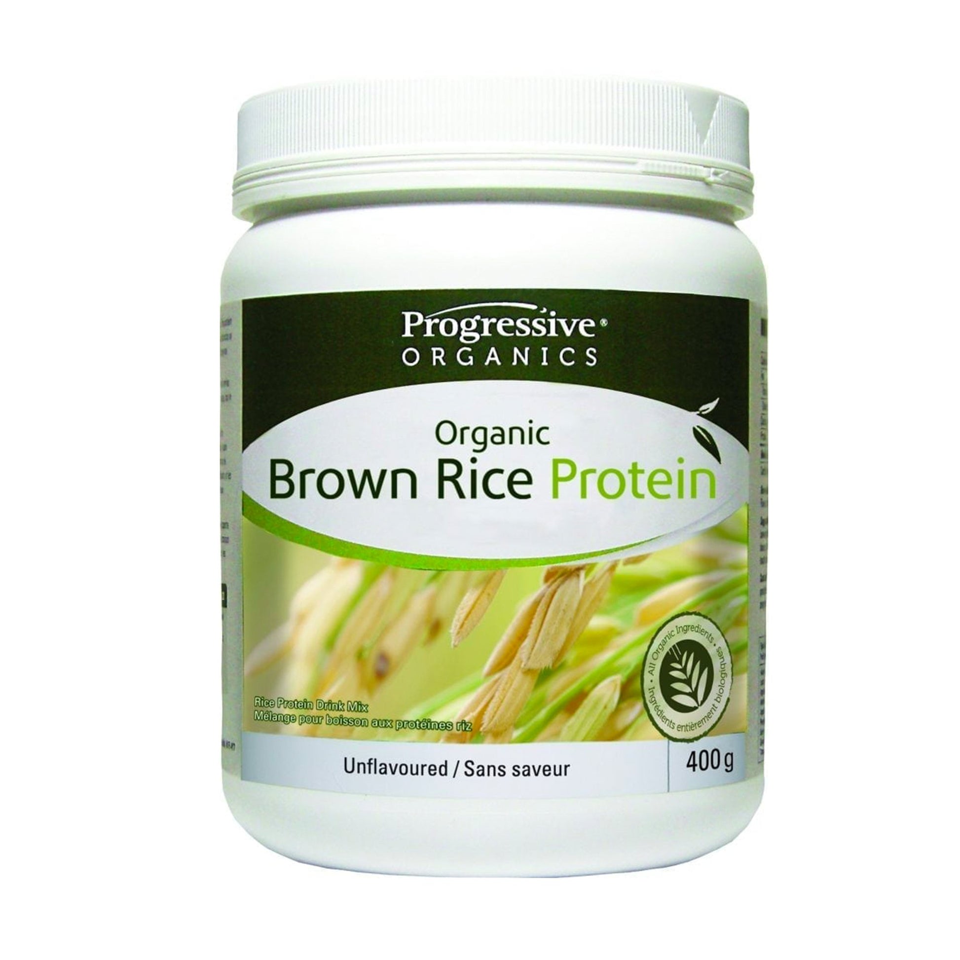 Progessive Organic Brown Rice Protein Is Non-GMO , High In Protein And Is Certified Organic
