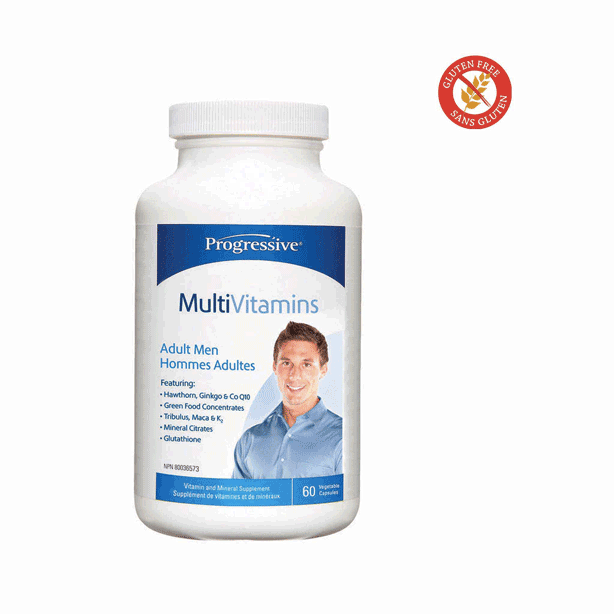 Progressive Multi-Vitamins For Men Improves Nutrient Absorption While Giving An Add To Your Daily Vitamin Intake