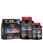 Allmax QuickMass Increases Lean Muscle , Weight Gain Quickly , Is High In Protein And Calorie , Low In Sugar And Fat 