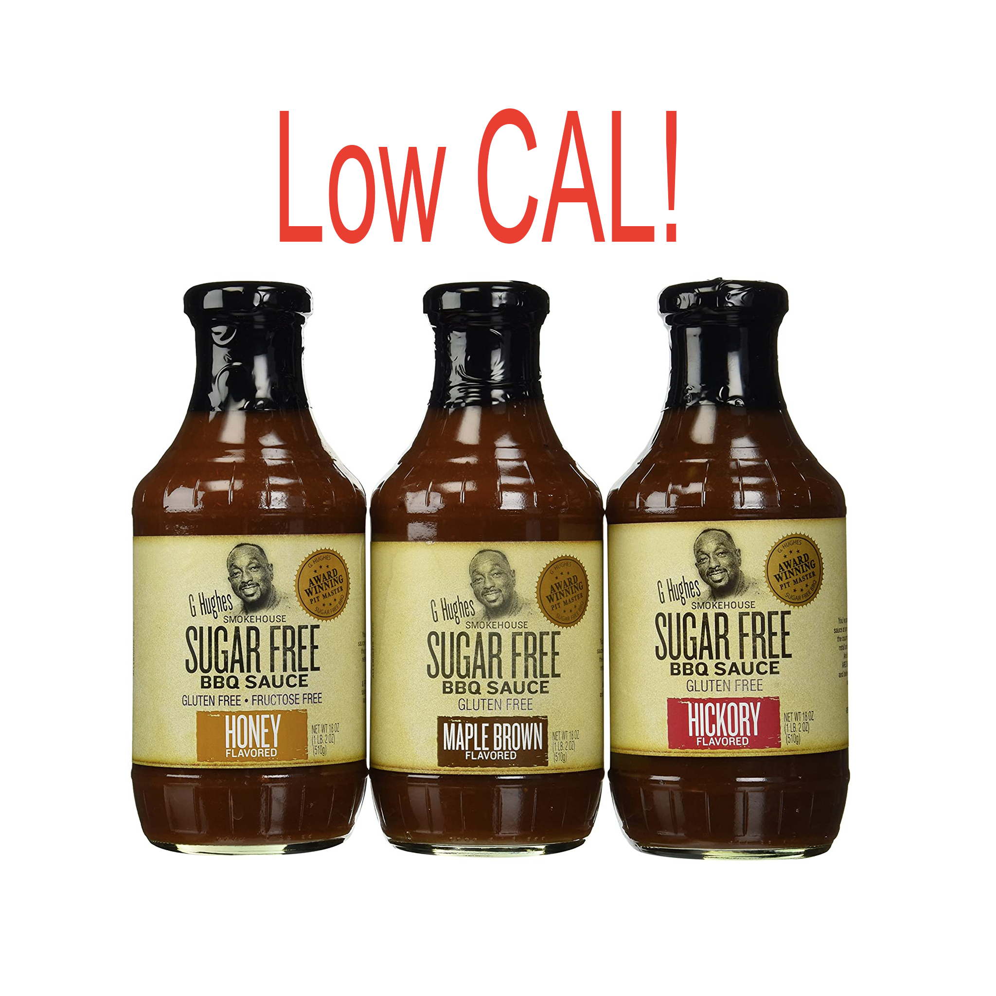 BBQ SAUCE (sugarfree!) G HUGHES **SALE MAXIMUM 4/ORDER ** or we cancel